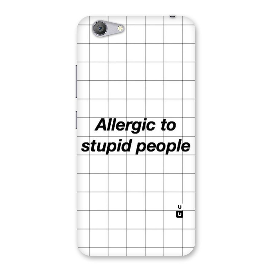 Allergic Back Case for Vivo Y53