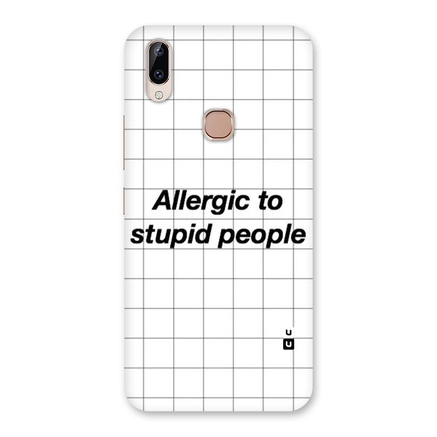 Allergic Back Case for Vivo Y83 Pro