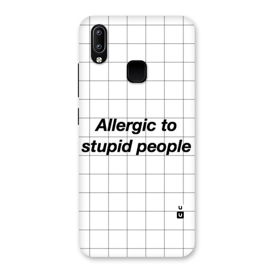 Allergic Back Case for Vivo Y93