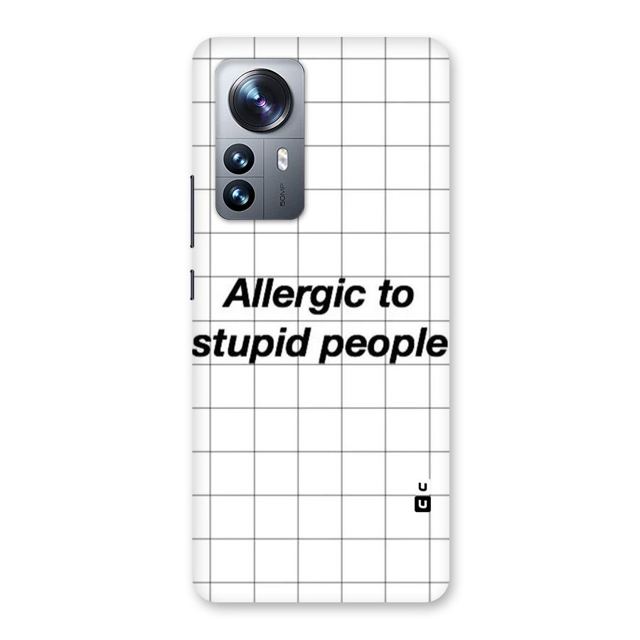 Allergic Back Case for Xiaomi 12 Pro