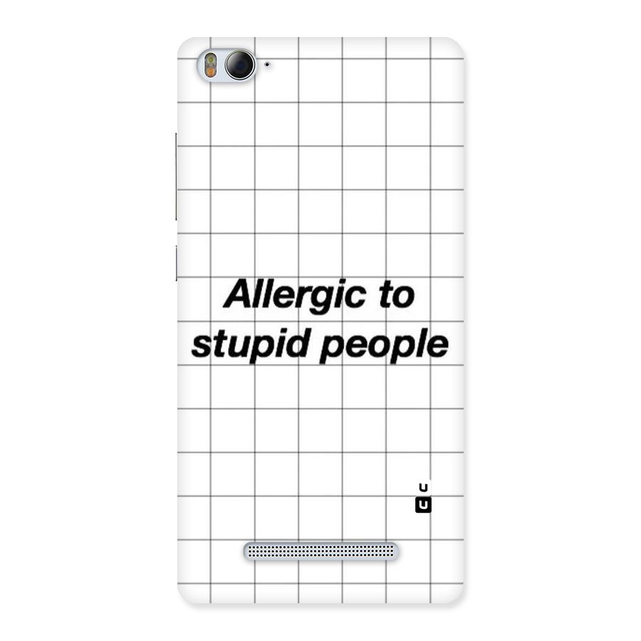 Allergic Back Case for Xiaomi Mi4i