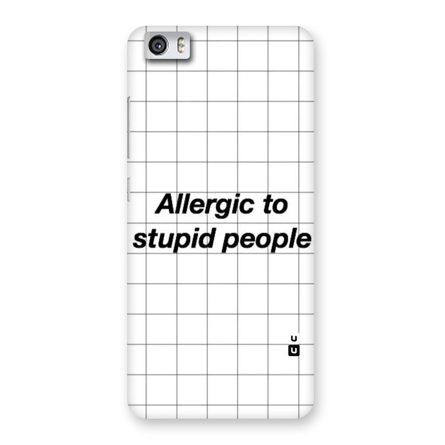 Allergic Back Case for Xiaomi Redmi Mi5