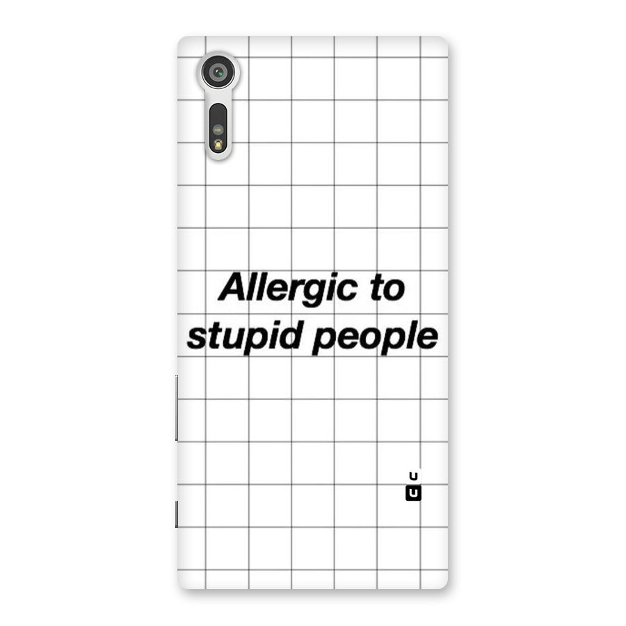 Allergic Back Case for Xperia XZ