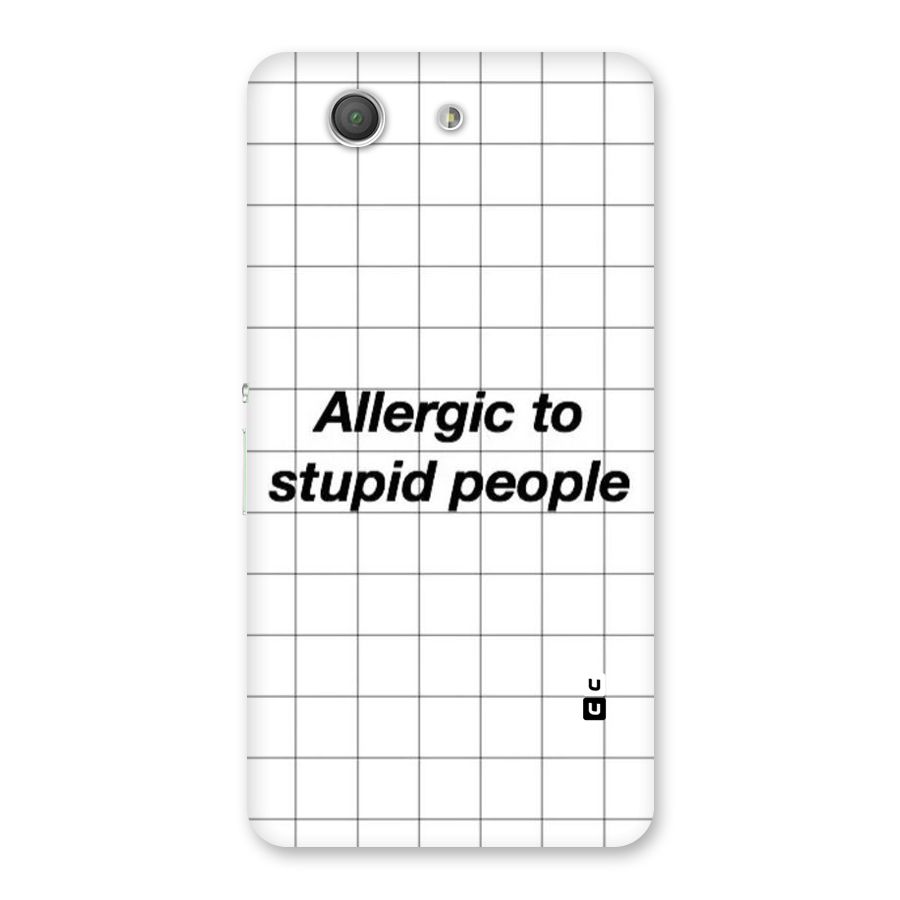 Allergic Back Case for Xperia Z3 Compact