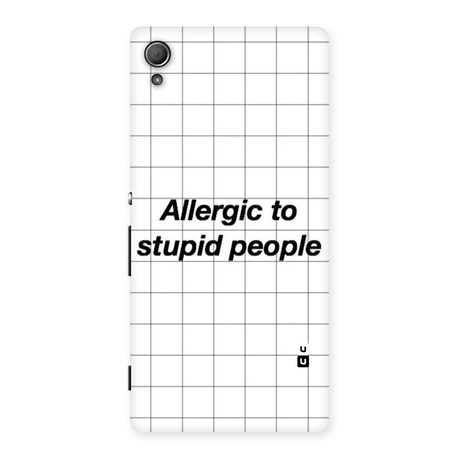 Allergic Back Case for Xperia Z3 Plus