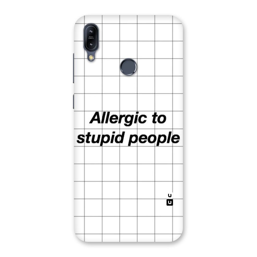 Allergic Back Case for Zenfone Max M2