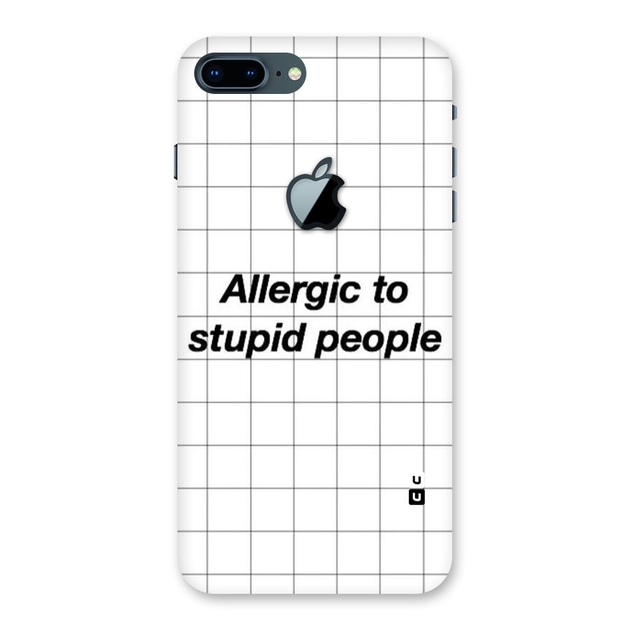 Allergic Back Case for iPhone 7 Plus Apple Cut