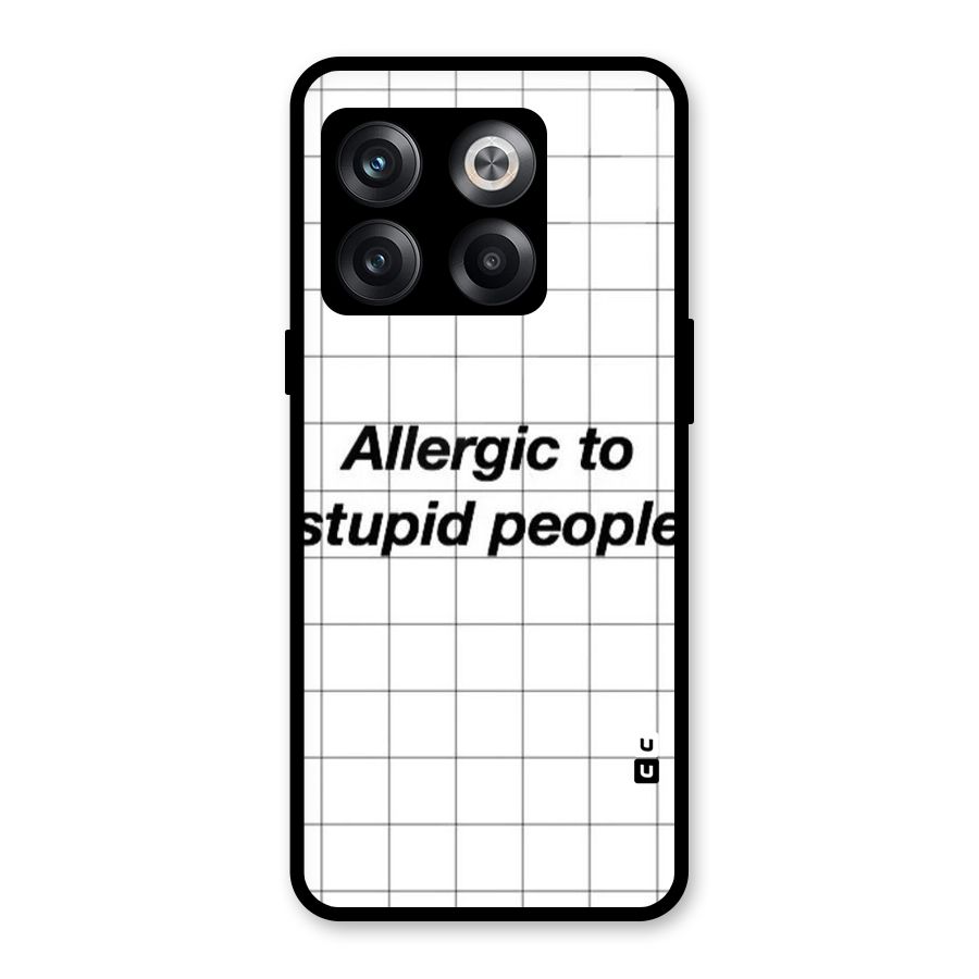 Allergic Glass Back Case for OnePlus 10T