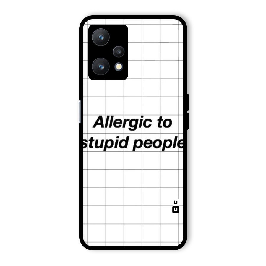 Allergic Glass Back Case for Realme 9 Pro 5G