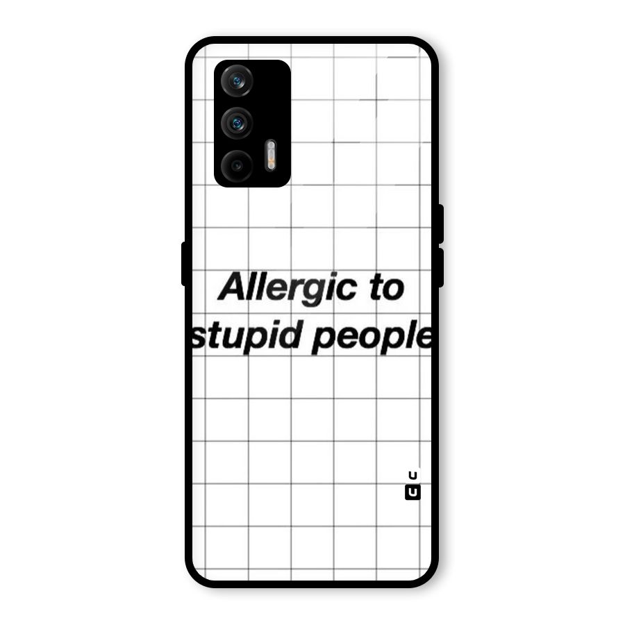 Allergic Glass Back Case for Realme GT 5G