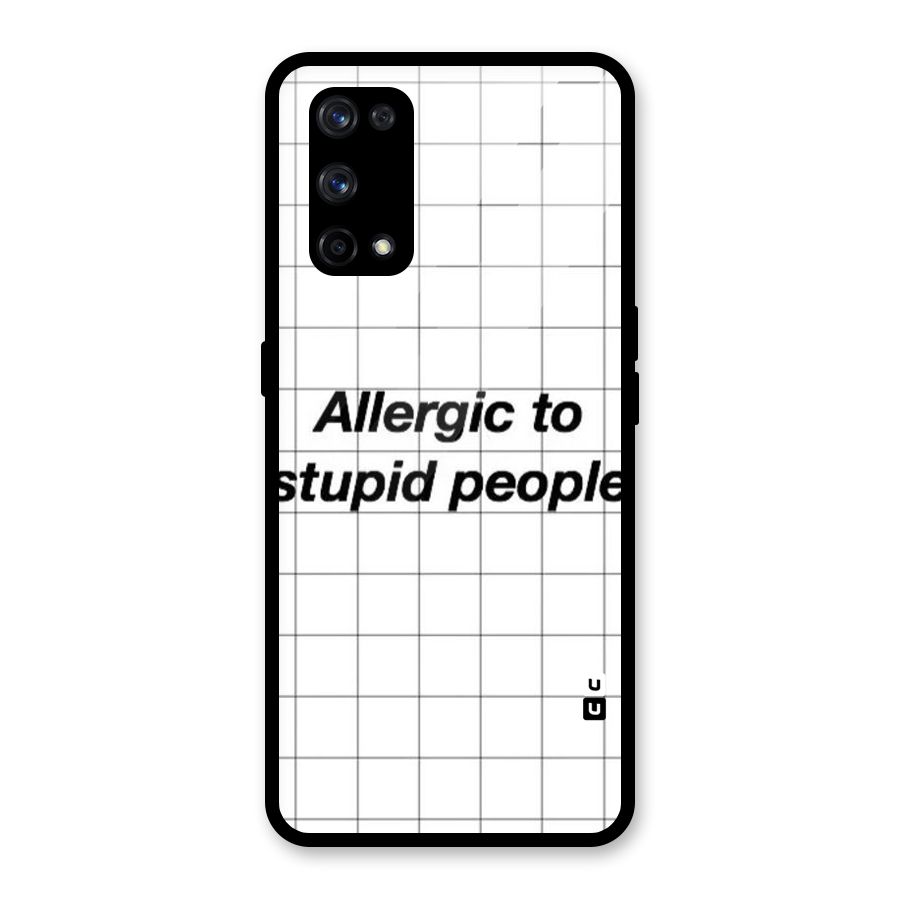 Allergic Glass Back Case for Realme X7 Pro