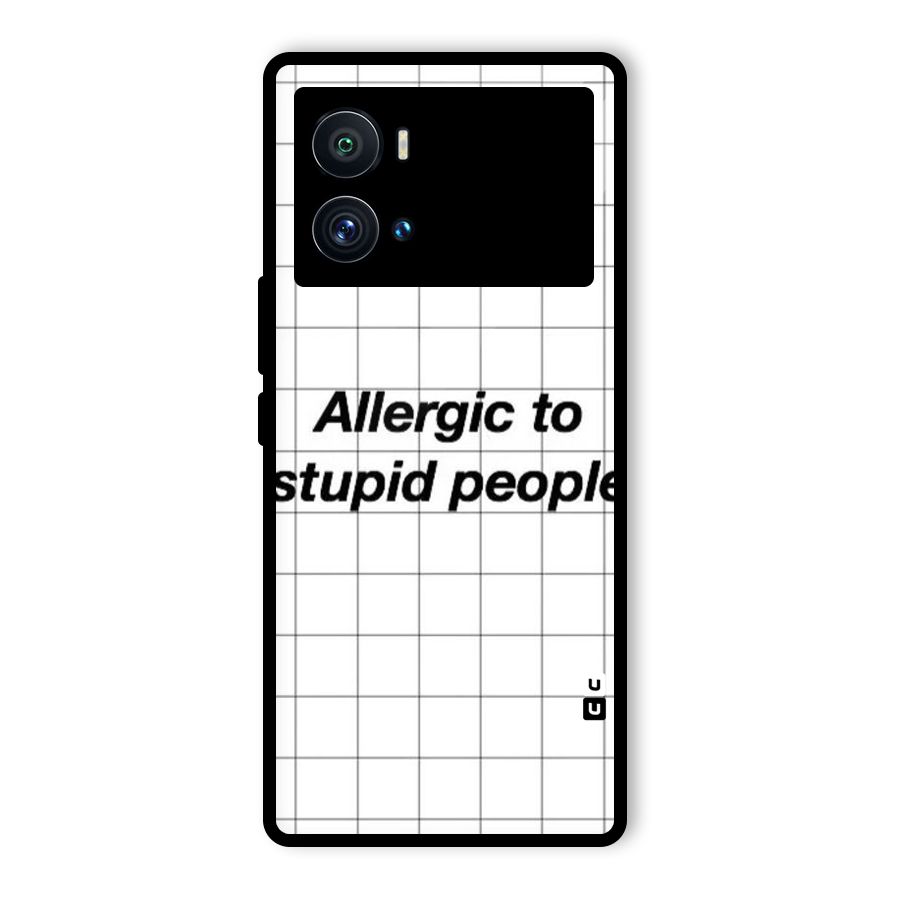 Allergic Glass Back Case for Vivo iQOO 9 Pro