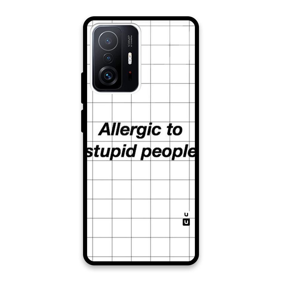 Allergic Glass Back Case for Xiaomi 11T Pro