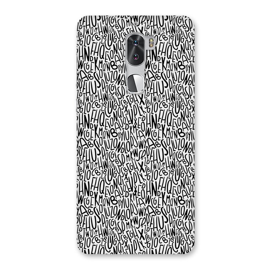 Alphabet Seamless Abstract Back Case for Coolpad Cool 1