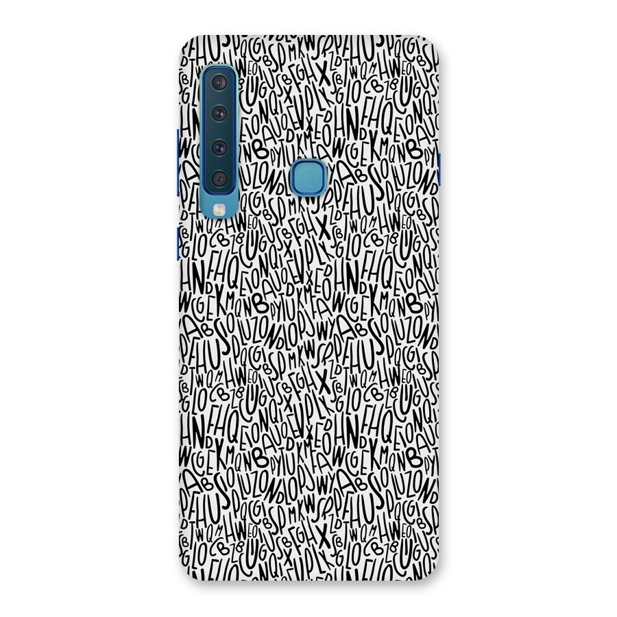 Alphabet Seamless Abstract Back Case for Galaxy A9 (2018)