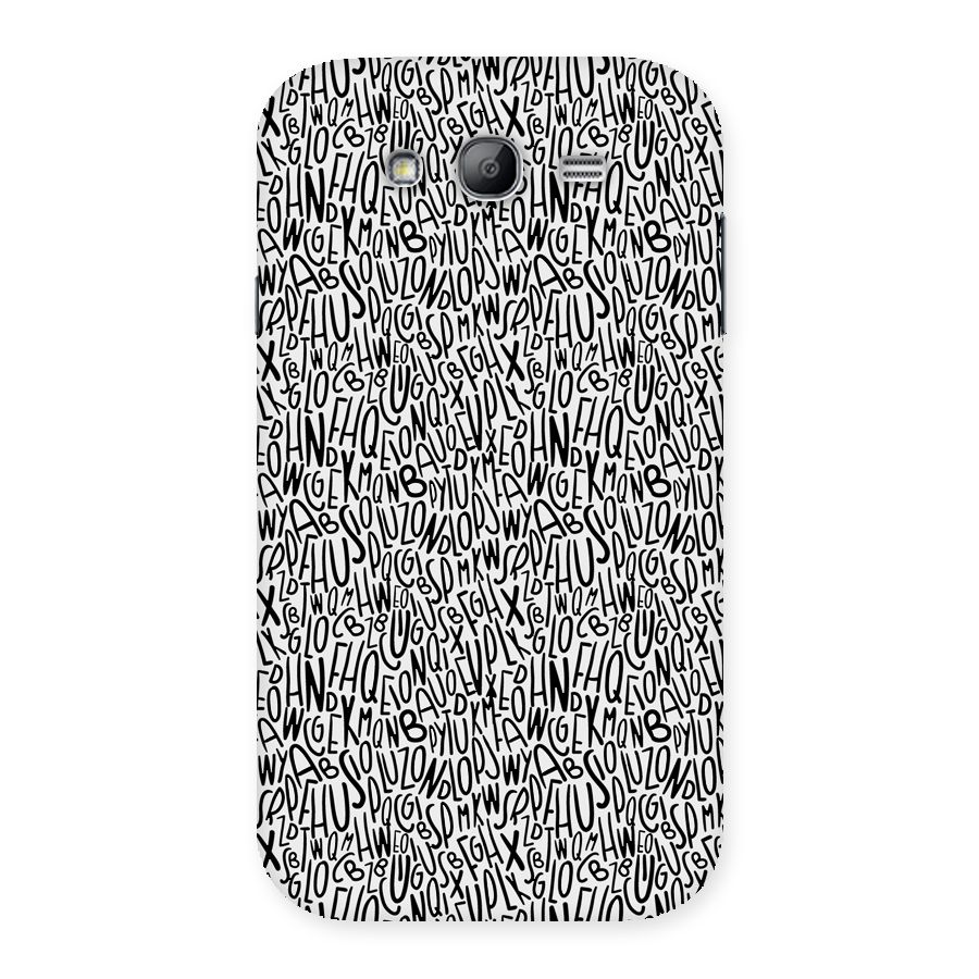 Alphabet Seamless Abstract Back Case for Galaxy Grand Neo
