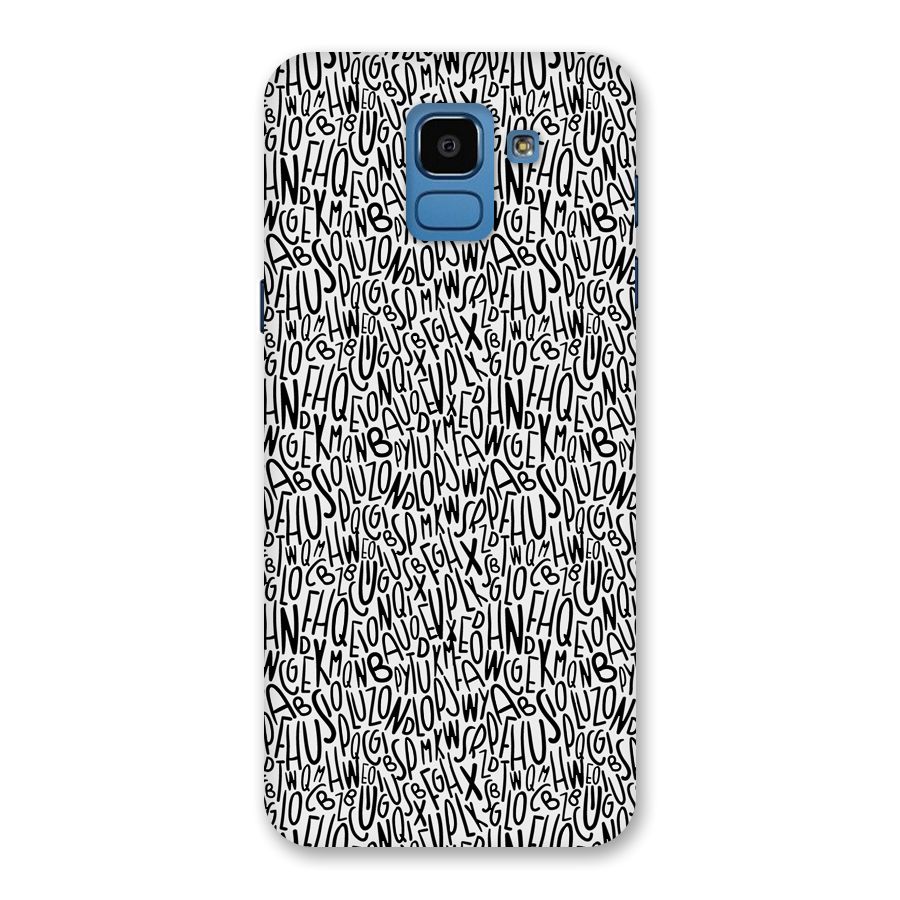 Alphabet Seamless Abstract Back Case for Galaxy On6