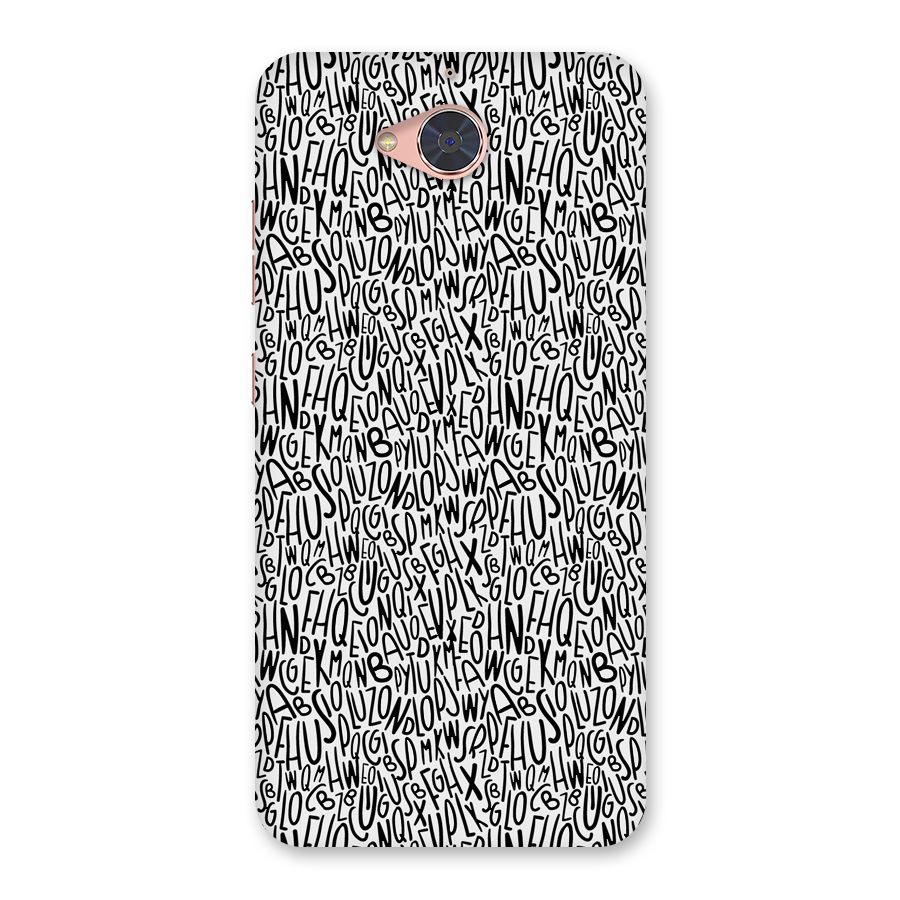 Alphabet Seamless Abstract Back Case for Gionee S6 Pro