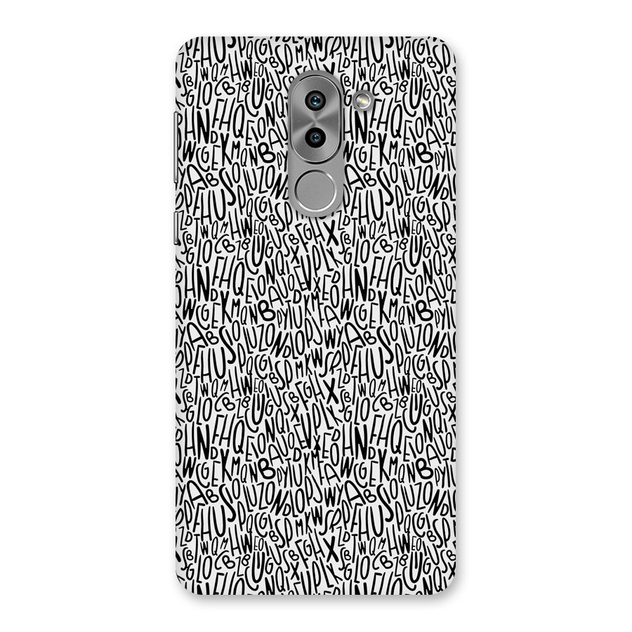 Alphabet Seamless Abstract Back Case for Honor 6X