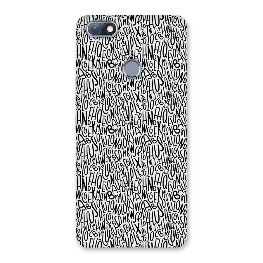 Alphabet Seamless Abstract Back Case for Infinix Note 5