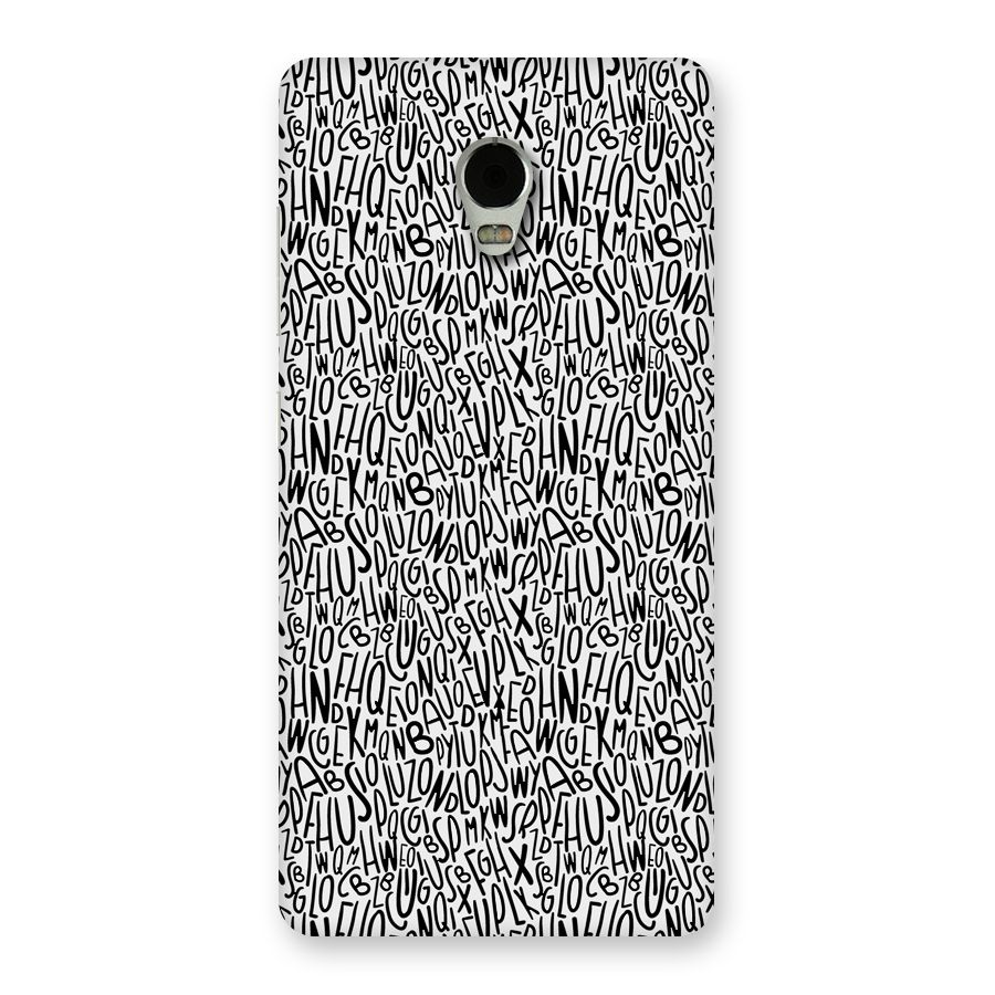 Alphabet Seamless Abstract Back Case for Lenovo Vibe P1