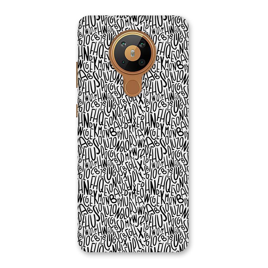 Alphabet Seamless Abstract Back Case for Nokia 5.3