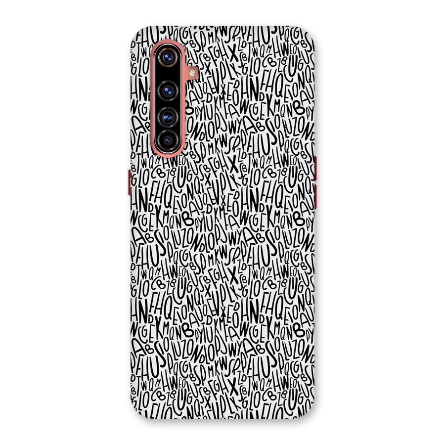 Alphabet Seamless Abstract Back Case for Realme X50 Pro