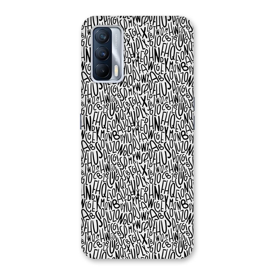 Alphabet Seamless Abstract Back Case for Realme X7