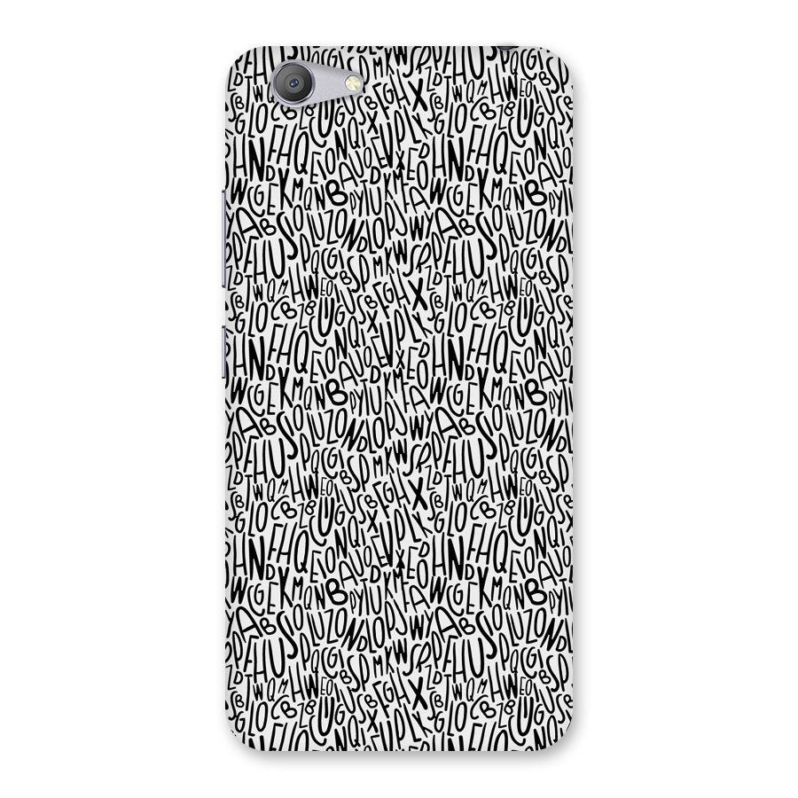 Alphabet Seamless Abstract Back Case for Vivo Y53