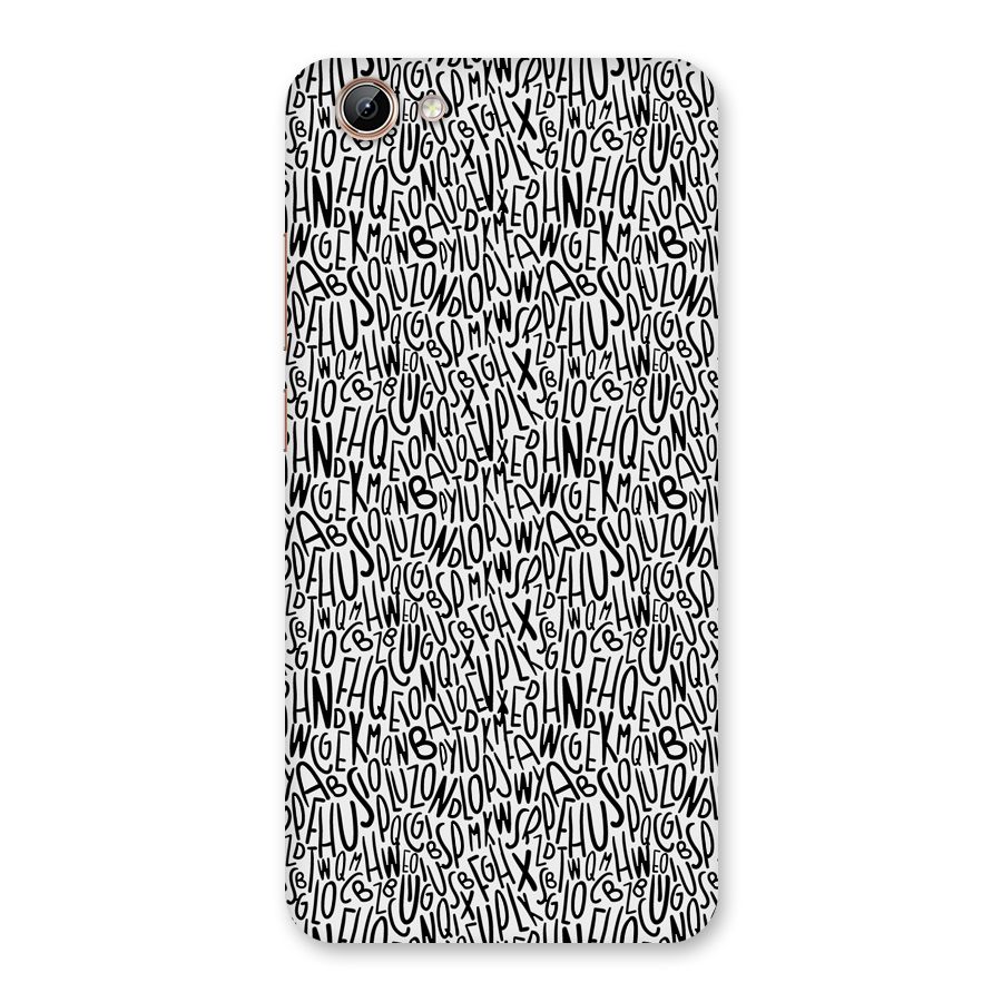 Alphabet Seamless Abstract Back Case for Vivo Y71i