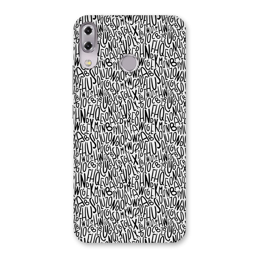 Alphabet Seamless Abstract Back Case for Zenfone 5Z