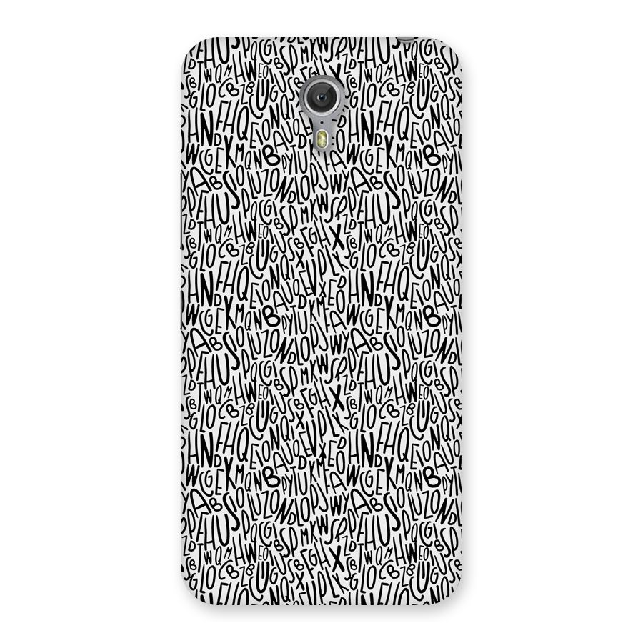 Alphabet Seamless Abstract Back Case for Zuk Z1