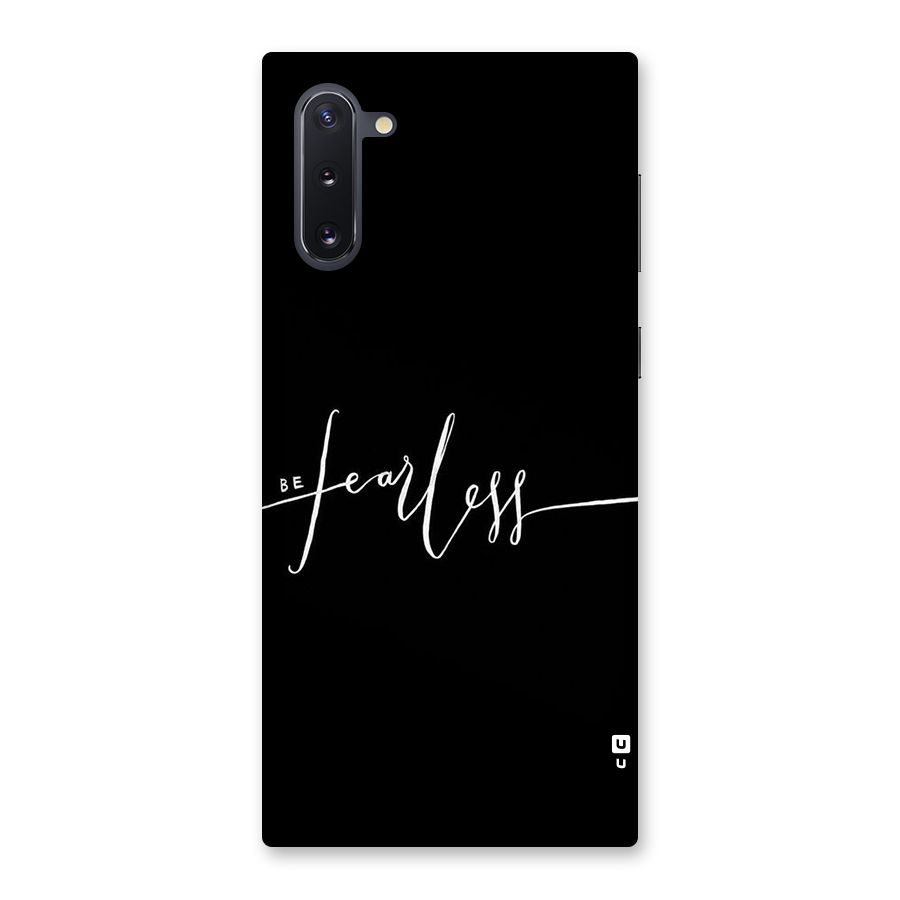 Always Be Fearless Back Case for Galaxy Note 10