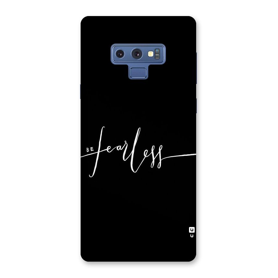 Always Be Fearless Back Case for Galaxy Note 9