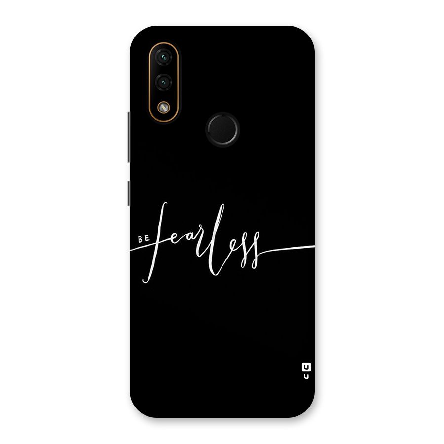 Always Be Fearless Back Case for Lenovo A6 Note