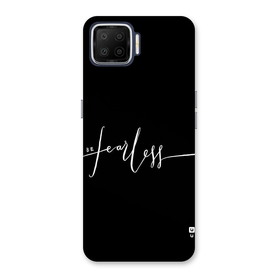 Always Be Fearless Back Case for Oppo F17