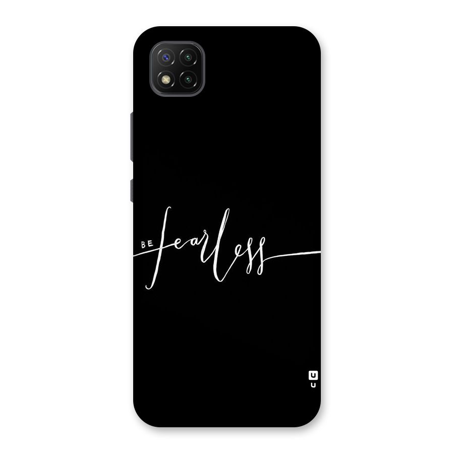Always Be Fearless Back Case for Poco C3