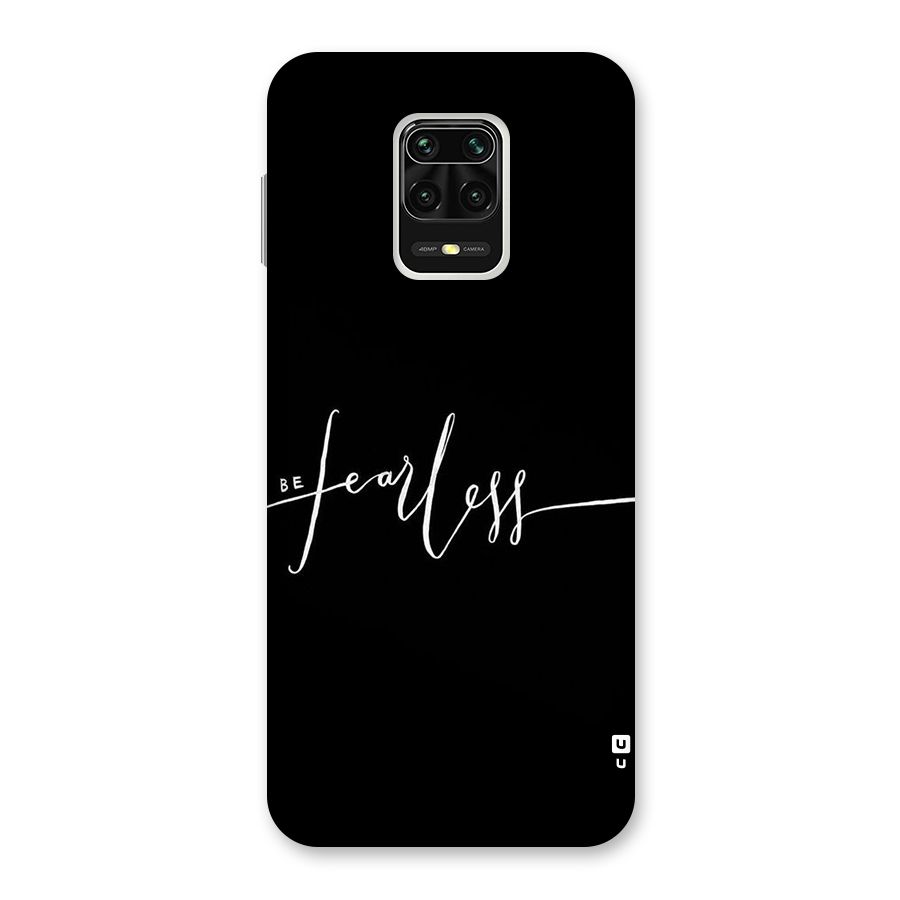 Always Be Fearless Back Case for Redmi Note 9 Pro Max