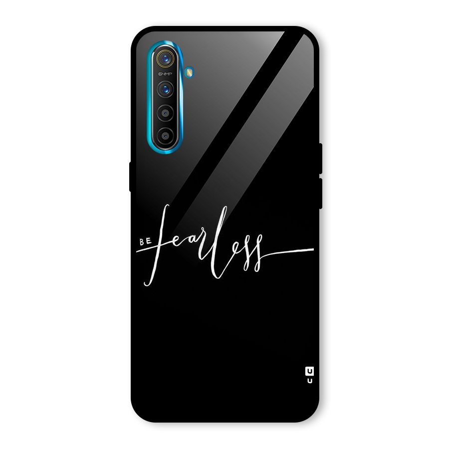 Always Be Fearless Glass Back Case for Realme X2
