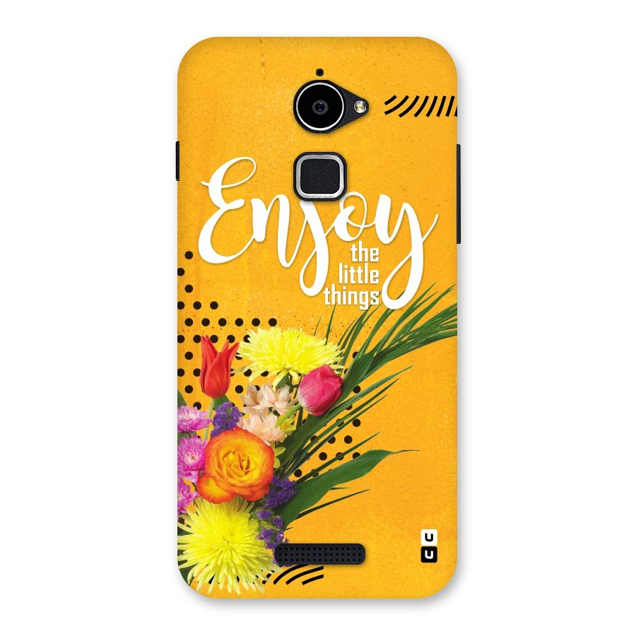 Always Enjoy Little Things Back Case for Coolpad Note 3 Lite