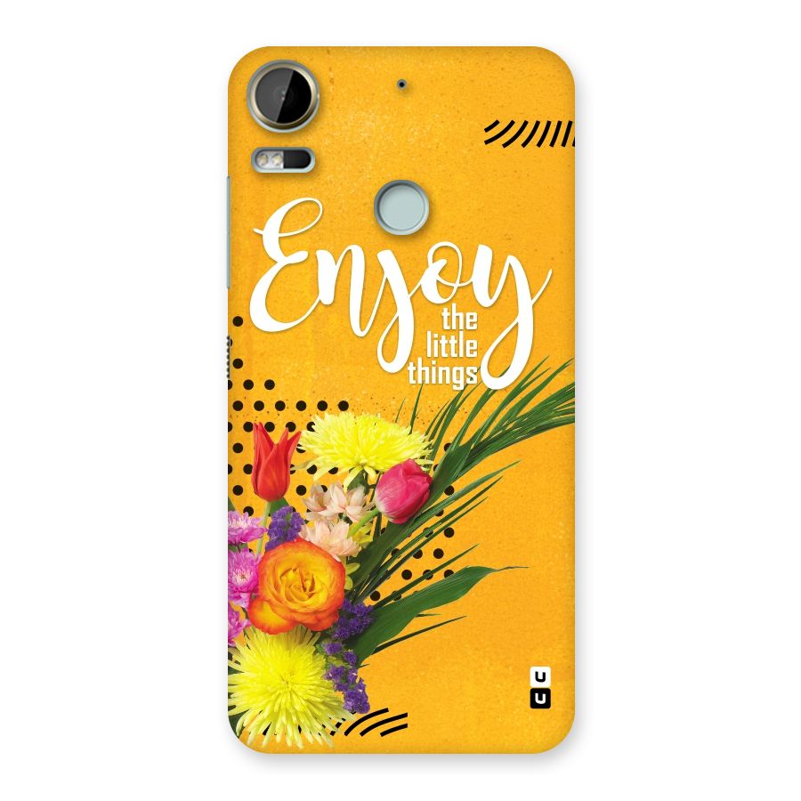 Always Enjoy Little Things Back Case for Desire 10 Pro
