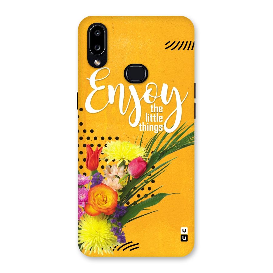 Always Enjoy Little Things Back Case for Galaxy A10s
