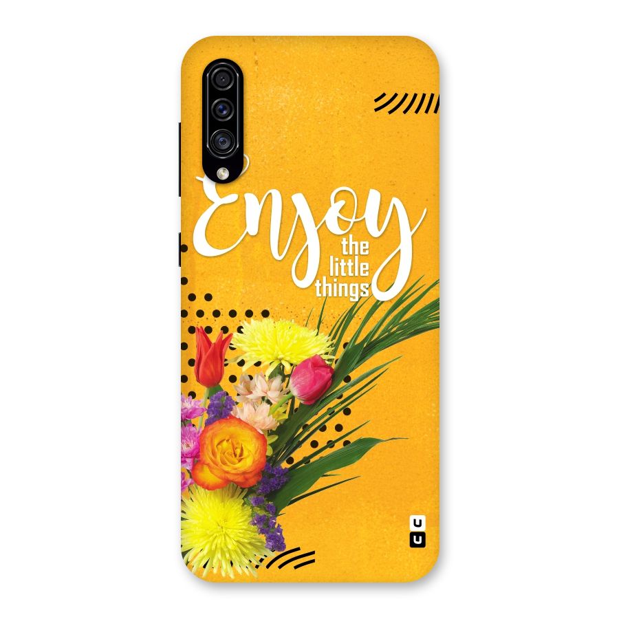 Always Enjoy Little Things Back Case for Galaxy A30s