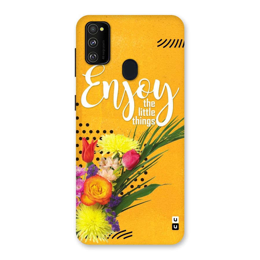 Always Enjoy Little Things Back Case for Galaxy M30s