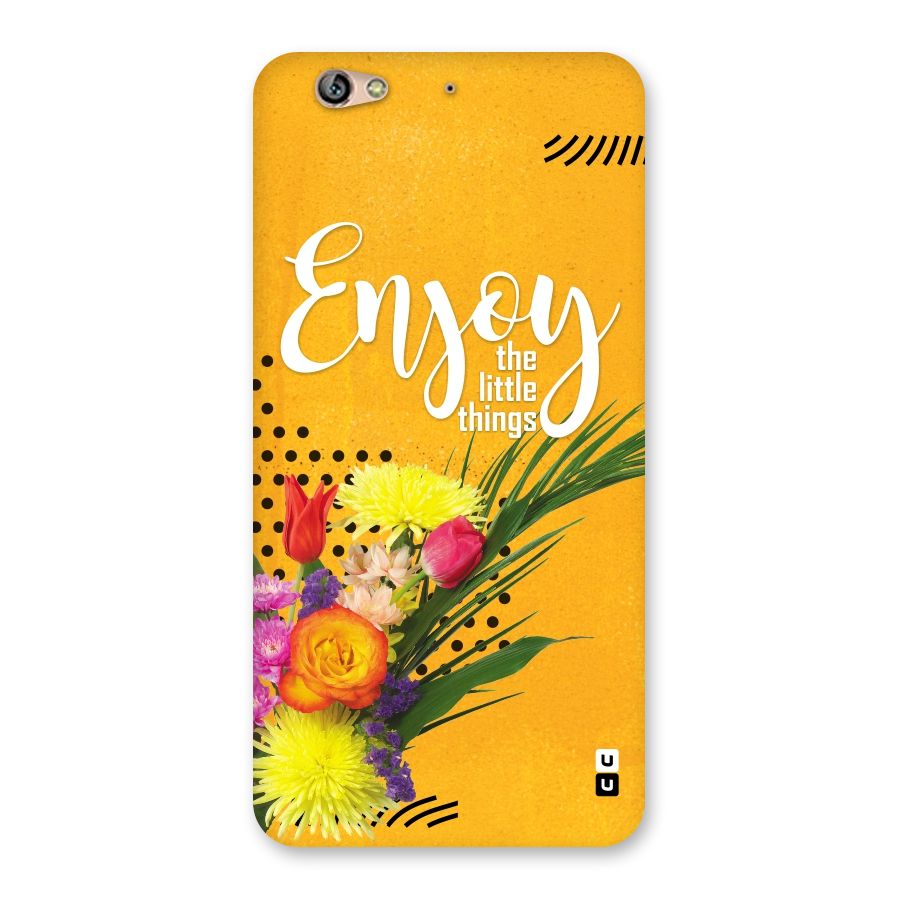 Always Enjoy Little Things Back Case for Gionee S6