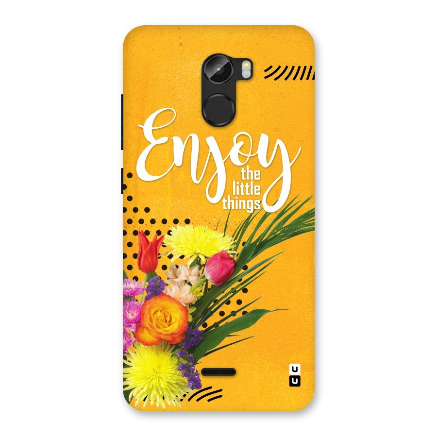 Always Enjoy Little Things Back Case for Gionee X1