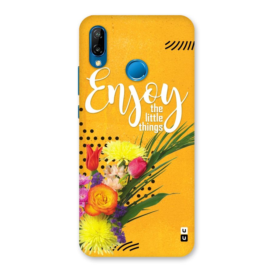 Always Enjoy Little Things Back Case for Huawei P20 Lite