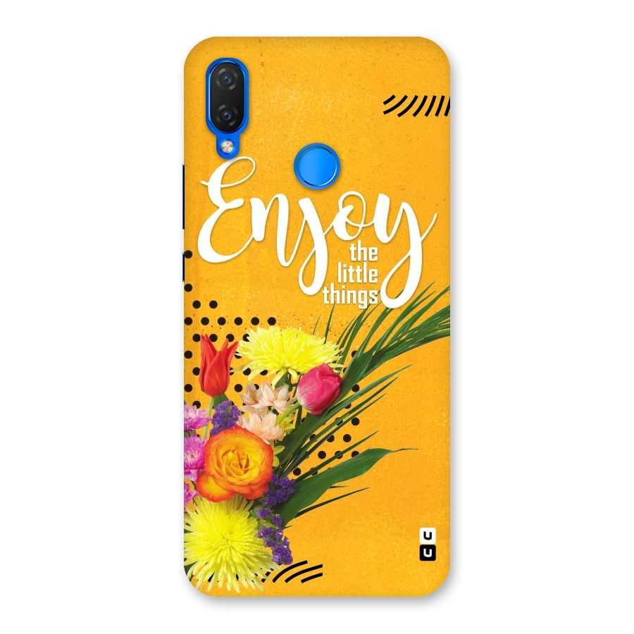Always Enjoy Little Things Back Case for Huawei P Smart+