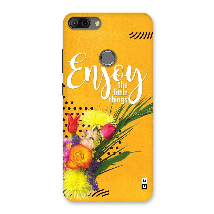 Always Enjoy Little Things Back Case for Infinix Hot 6 Pro