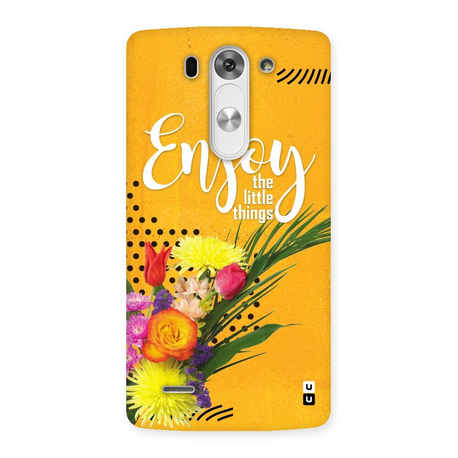 Always Enjoy Little Things Back Case for LG G3 Mini